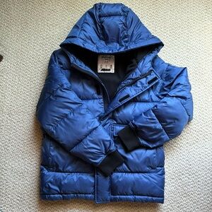 Abercrombie boys puffer jacket 13/14, dark blue